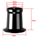 50mm Aluminum Alloy Velocity Stack for PWK 21/24/26/28/30mm Carb (Black) A