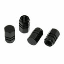 New Black Car Truck Bike Wheel Tyre Tire Valve Stems Air Dust Cover Screw Caps