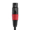 0.2m 90 Degree 3.5mm 1/8 Inch Trs Male To XLR 3pin Female Audio Cable Micro