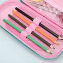 Cartoon Pencil Case Zipper Concavo Convex Makeup Bag Stationery Gifts (1) A