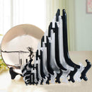 5pcs 8 Inch Exhibition Show Shelf Display Easels Plate Stand Pedestal