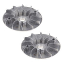 2x Variator Drive Face Fan For GY6 125cc 150cc Engine