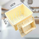 Tofu Maker Press Mold Kit + Cheese Cloth DIY Soy Pressing Mould Tool Kitche J2B2