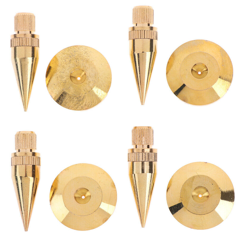 4Pcs 6 x 36MM Copper speaker spike isolation stand + base pad feet mat Z-PN FT