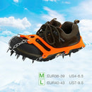 Anti-Slip Ice Gripper 18 Teeth Welding Chain Stainless Steel Crampons Ice ClN1N6