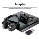 For PS4 Headphone Microphone Wireless Bluetooth 4.0 USB Adapter Dongle Receiver