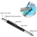 6in1 Multi-tools Level Caliper Screwdriver Ball-point Pen Stationery Pens X Y7Q5
