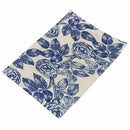 Blue and White China Style Cotton Linen Insulation Placemats Place Pad(styl S4P4