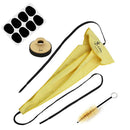 Saxophone Passing Cloth Dental Pad Sax Mute Flute Head Brush Set