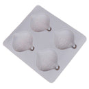 4 Cavity Flower Christmas Ball Aromatherapy Plaster Crystal Epoxy Silicon M FU