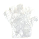 200pcs Disposable Gloves PE Plastic Film Fingers Clean Gloves Hair Dye Glo-OZ