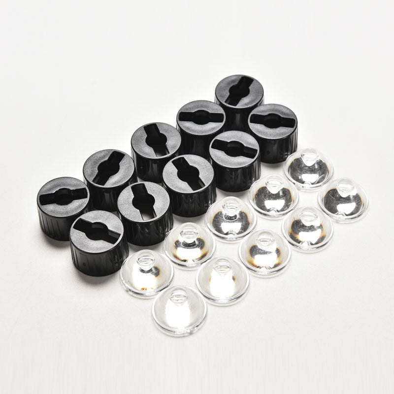 5 degree Lens Reflector Collimator with Holder Set For 1w 3w 5w LED Ship Fa JR