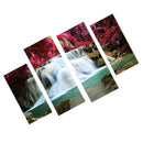 Modern Artwork Oil Painting Wall Decor Paint on Canvas Fairy Waterfall