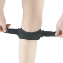 Sports Silicone Tibia Knee Pads Breathable Belt Running Hiking Protector