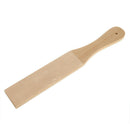 Dual Sided Leather Blade Strop Cutter Razor Sharpener Polishing Wooden Handle