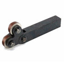 7pcs/set Knurling Tool Diagonal Single Wheel Linear Set Knurl 0.5/1/2mm Pit L5T4