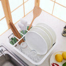 Kitchen Collapsible Dish Drainer Drying Rack Strainer Cup Tray Plate Favor A6B6