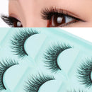 5 Pairs False Eyelashes Women Falsertificial 1xBOX Handmade Eye Lashes Beauty