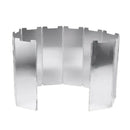 10 plates Fold Camping Cooker Gas Stove Wind Shield Screen Foldable Outdoor