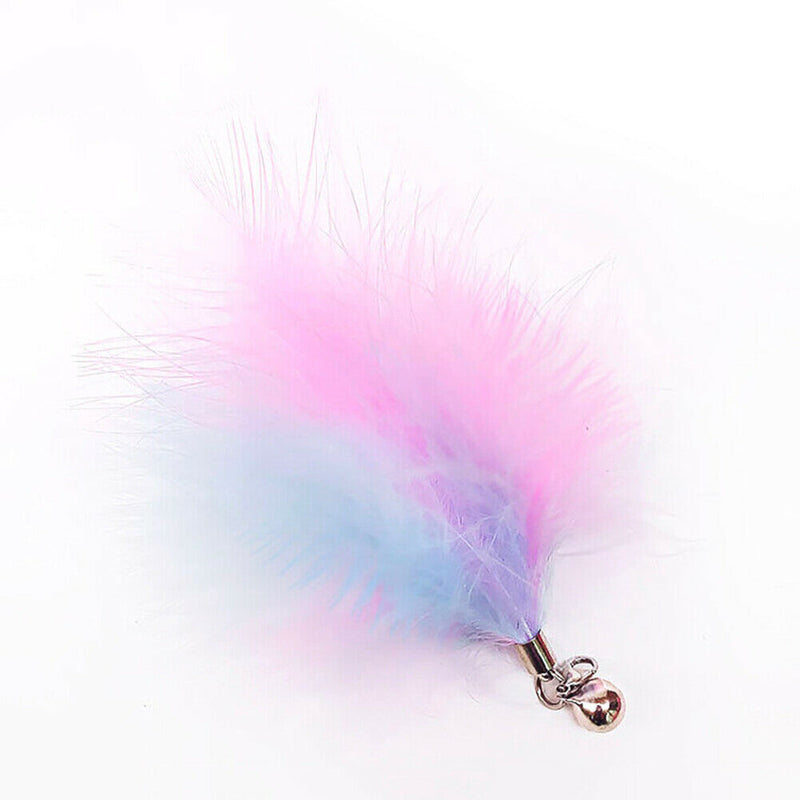 Funny Pet Automatic Telescopic Catcher Teaser Rod Cat Hair Ball Sticks Toys