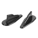 Universal ABS Car  Air Vortex Generators Diffuser Fins for Trunk Spoiler Wing