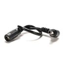 DC Power Plug 5.5x 2.1mm Female to 5.5 x 2.5mm Male Right Angle Adapter Cable FT