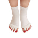 1 Pair Toe Socks Pedicure Socks For Pedicure Toe Separators Feet Care