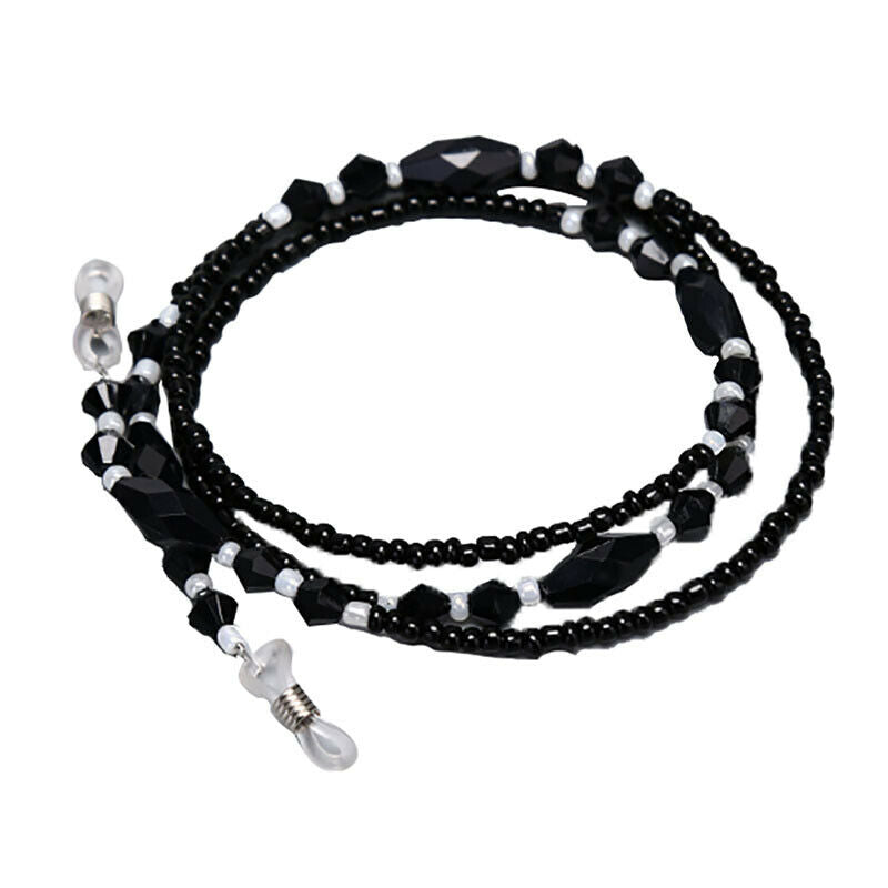 Beads Beaded Eyeglass Cord Reading Glasses Eyewear Spectacles Chain Holder R Bj