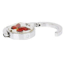 Ladies' Butterfly Pattern Folding Handbag Purse Hanger Hook for Table D2Z5