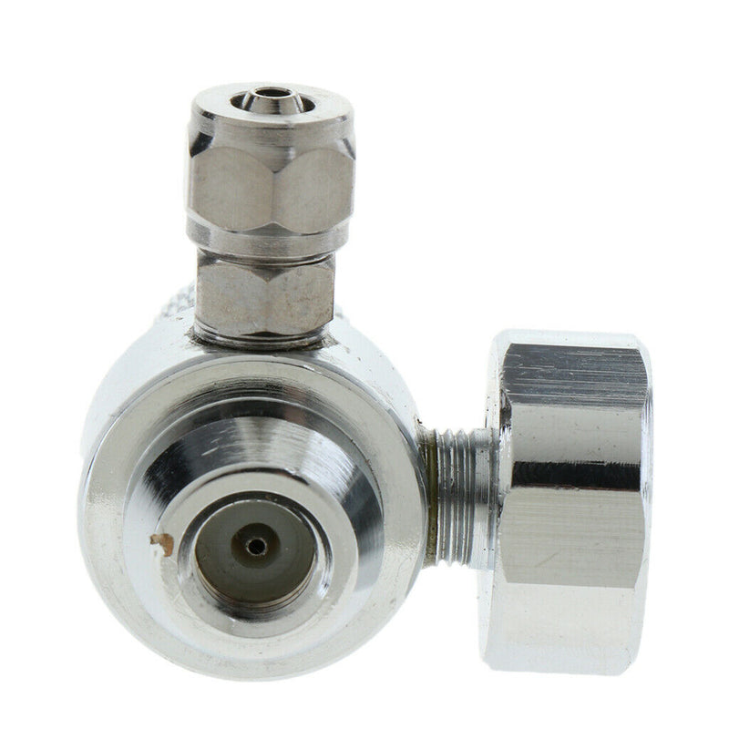 Aquarium CO2 Regulator G5/8  Valve Easy to Adjust CO2 Level in Tank