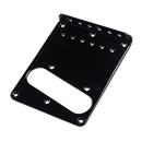 Steel 6 String Guitar Bridge Plate for  Guitar Parts Accessories Black