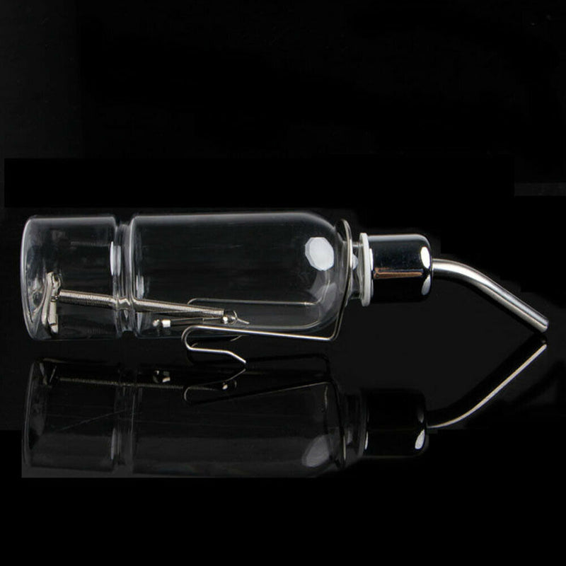 Stainless Steel 180ml Drinking Straws Water Bottle Feeder Pet Rat Hamster Rabbit