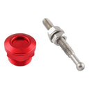 Great Performance 22mm Push Button Quick Release Bonnet Hood Pins Latch Red