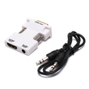 VGA To HDMI Adapter Full HD 1080P Audio Video Converter Laptop PC To TV AV Hn