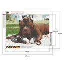 5D DIY Full Drill Diamond Painting Dog Cross Stitch Embroidery Kit (C1186)