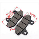 Motorcycle Metallic Disc Brake Pads Set Front Rear Braking Set