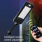 Solar Light PIR Motion Sensor IP65 Outdoor Yard Wall Dimmable Lamp (60LED)