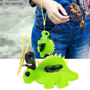 Outdoor Portable Pet Poop Degradable Bag Holder Animal Shape Dispenser (A) A