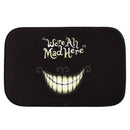 40X60cm We'Re All Mad Here Printed Doormat Floor Mat Home Creative Mat Supe