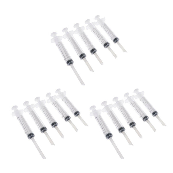 15x 10ml  Plastic  For Feeding Milk For Young Birds Sick Birds