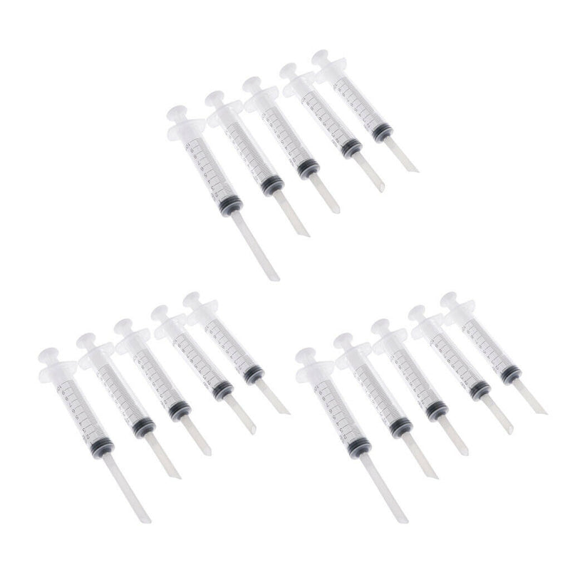 15x 10ml  Plastic  For Feeding Milk For Young Birds Sick Birds