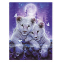 DIY 5D Diamond Embroidery Painting Animal Cross Stitch Kit Tiger Lover