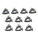 10 Packs 16ER AG55 Inserts For Steel Stainless Steel Lathe