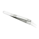 1PC Ceramic Tweezers with Stainless Steel Handle Curved Aimed Tweezer