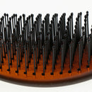 Anti-static Curved Paddle Hair Brush- Scalp Massage Cushioned Wet Dry Use