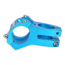 Wear-resistant MTB Bike Handlebar Stem 31.8mm Cycling Accessories (Blue) A