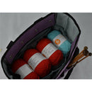 Mass Capacity Knitting Yarn Ball Tote Case Crochet Hooks Needles Storage Bag