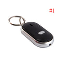 Wireless Anti-Lost Alarm Key Finder Locator Keychain Whistle Sound LED Light Pro