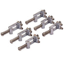 6PCS Metal Vibrato Bridge Saddles Guitar Parts for ST Stratocaster Teleecaster
