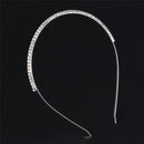 Crystal Rhinestone Headband Hairband Head Wear Elastic Brightness Accessories Z